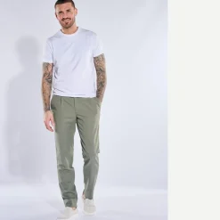 engbers Anzug-Hose aus Leinenmischqualität