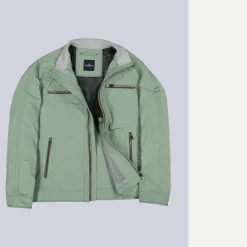 engbers Blouson-Jacke mit Kontrastdetails