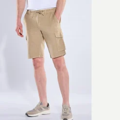 engbers Cargo Shorts in Leinenoptik