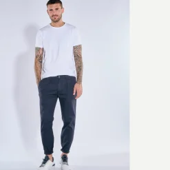 engbers Chino mit Bundfalte