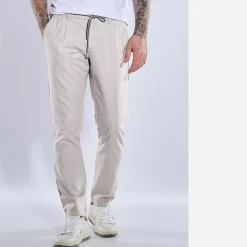 engbers Chino mit Leinenanteil