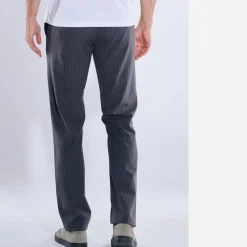 engbers Chino mit Nadelstreifen