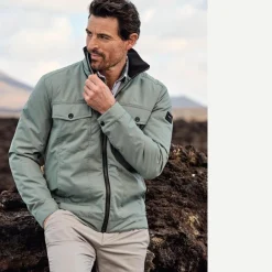 engbers Funktionsjacke im Jeansjacken-Style