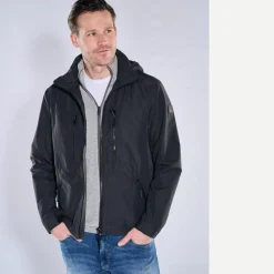 engbers Funktionsjacke mit abnehmbarer Kapuze