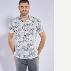 engbers Kurzarm-Hemd in Premium-Jersey-Qualität