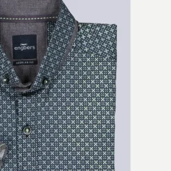 engbers Kurzarhed it Batik-Print und tretch-Kofort