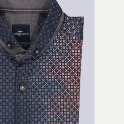 engbers Kurzarhed it Batik-Print und tretch-Kofort