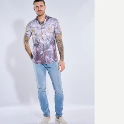 engbers Kurzar-Hed it Tropica-Print