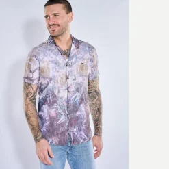 engbers Kurzar-Hed it Tropica-Print