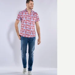 engbers Kurzarm-Hemd slim fit