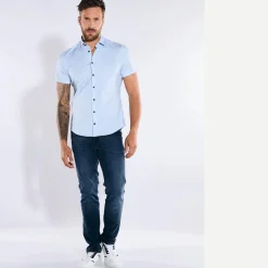 engbers Kurzarm-Hemd slim fit