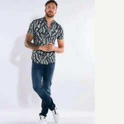 engbers Kurzarm-Hemd slim fit
