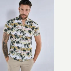 engbers Kurzarm-Hemd slim fit