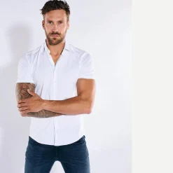 engbers Kurzarm-Hemd slim fit