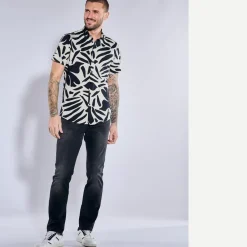 engbers Kurzarm-Hemd slim fit