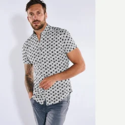 engbers Kurzarm-Hemd slim fit