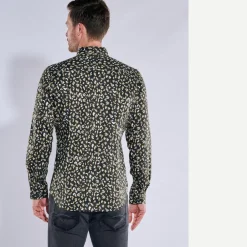 engbers Langarm-Hemd in Satin-Stretch-Qualität