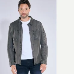 engbers Lederjacke aus Nubuk-Leder