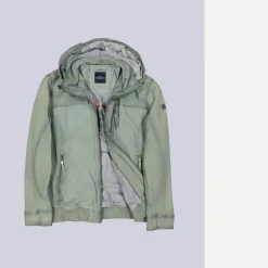 engbers Lederjacke mit abnehmbarer Kapuze