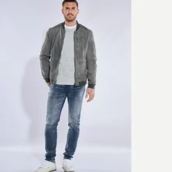 engbers Lederjacke slim fit