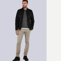 engbers Lederjacke slim fit