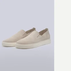 engbers Loafer aus Verlours-Leder