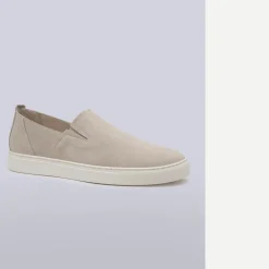 engbers Loafer aus Verlours-Leder