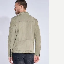 engbers Modische Echtlederjacke