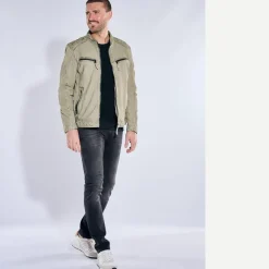engbers Modische Echtlederjacke