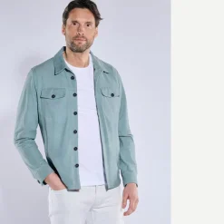 engbers Overshirt aus Ziegenleder