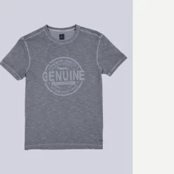 engbers Rundha Print T-hirt it Fatruktur