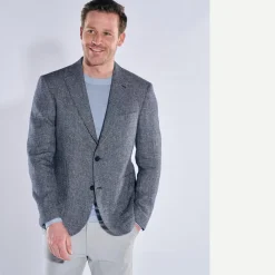 engbers Sakko Sportiv aus italienischem Leinen-Mix