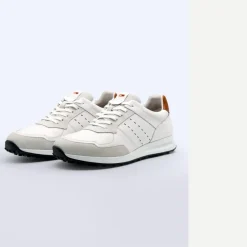 engbers Sportiver Sneaker aus Materialmix
