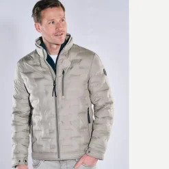 engbers Steppjacke mit Strickkragen