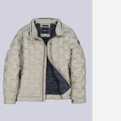 engbers Steppjacke mit Strickkragen