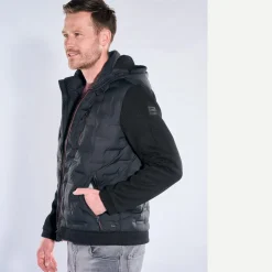engbers Steppjacke mit Strickärmeln