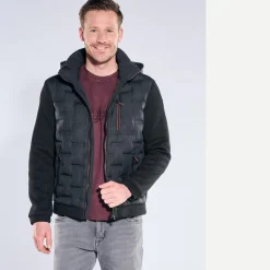 engbers Steppjacke mit Strickärmeln